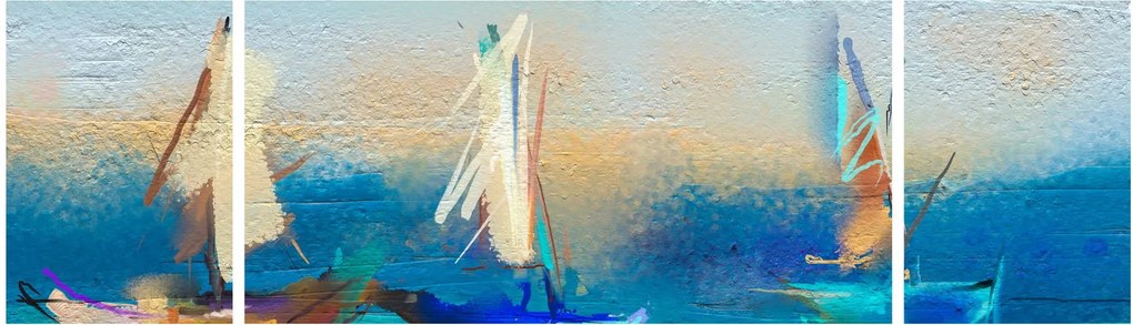 Obraz - Malarstwo krajobrazowe, malarstwo (170x50 cm)