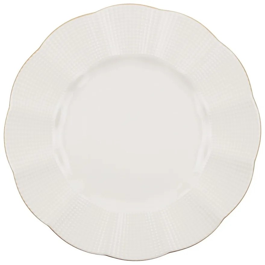 24-częściowy zestaw talerzy z porcelany Kutahya Waves