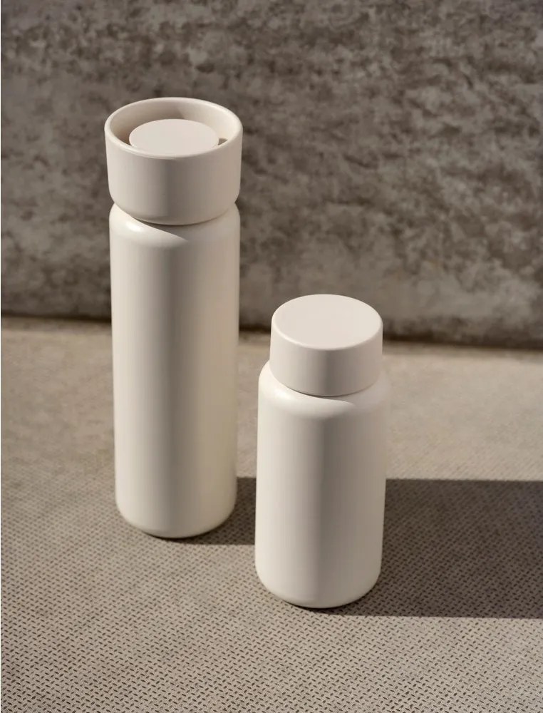 Beżowy kubek termiczny ze stali nierdzewnej 650 ml Singles – Zone