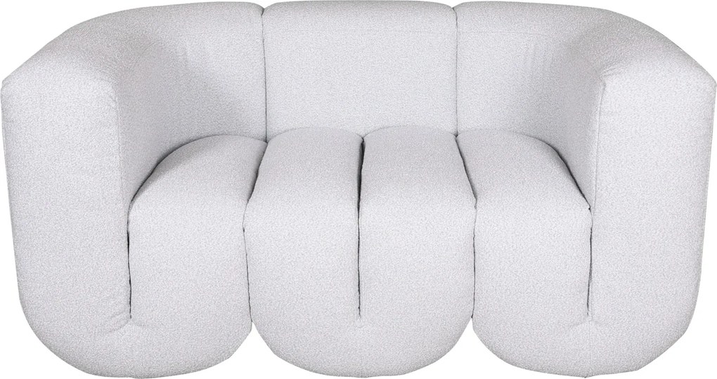 Designerska sofa z tkaniny szenilowej Nua N88-150