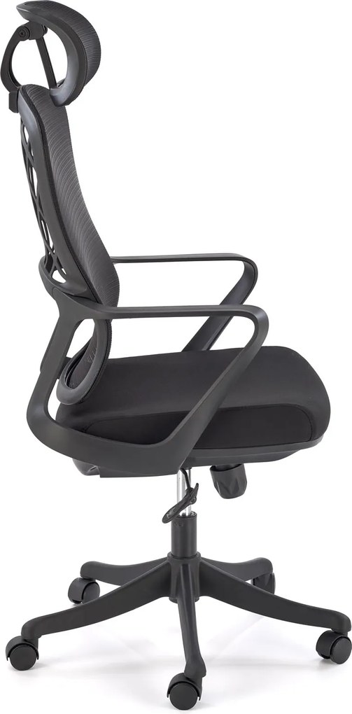 Obrotowe krzesło z regulowanym zagłówkiem Vesuvio Halmar