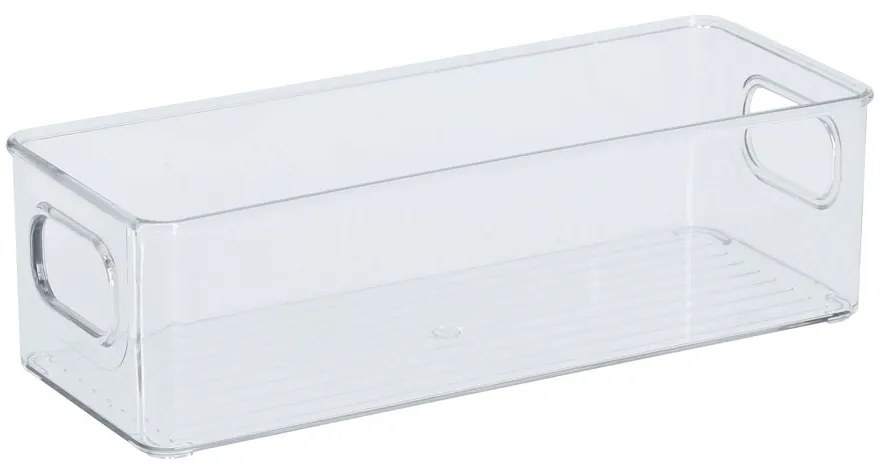 Transparentny organizer z plastiku, 25,5 x 10 x 7,6 cm