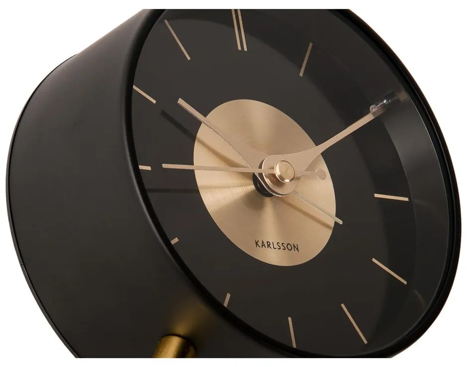 Budzik ø 11 cm Gold Disc – Karlsson