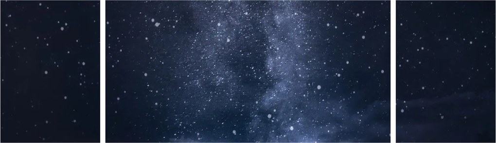Obraz gwiaździstego nieba (170x50 cm)