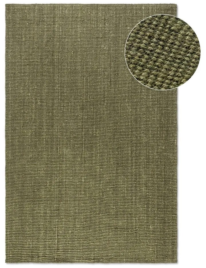 Dywan z juty w kolorze khaki 60x90 cm Bouclé – Hanse Home