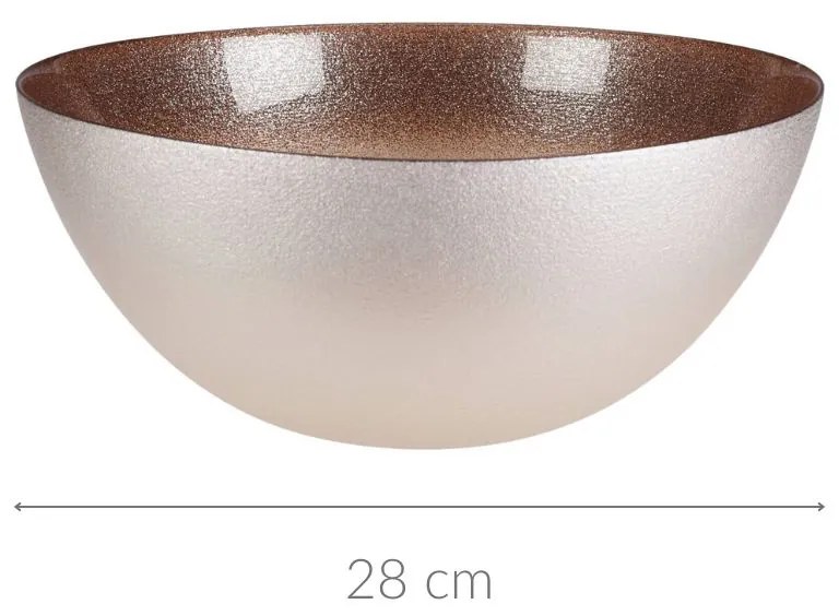 Szklana miska BERYT, Ø 28 cm