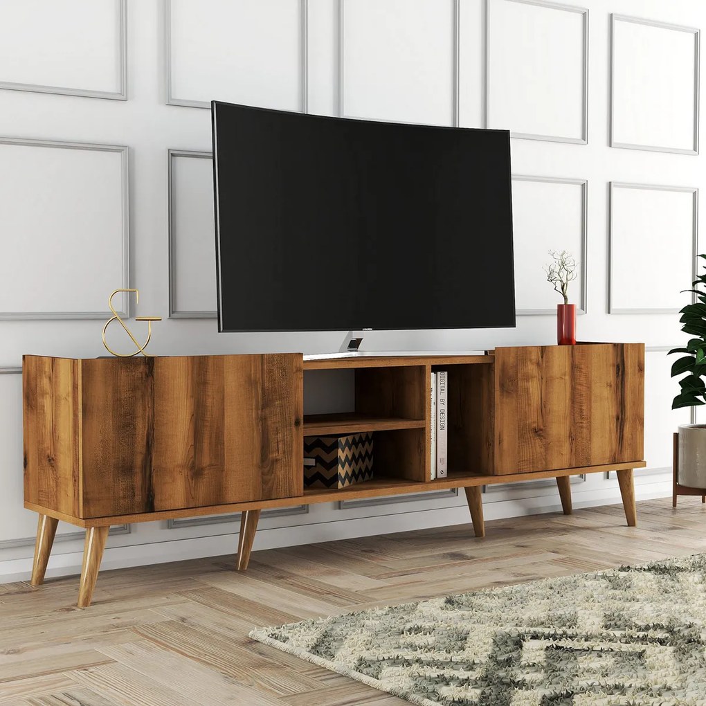 Stolik pod telewizor Lotus Walnut