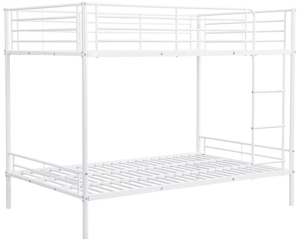 Łóżko piętrowe - 2 x 120 x 190 cm - Biały - DUOTIS II