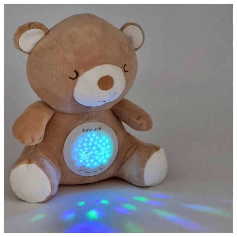 Woopie baby przytulanka usypiacz projektor 2w1 miś - 10 kołysanek