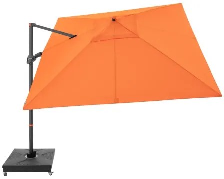 MyZone 280 x 280 cm - wahadłowy parasol ogrodowy z bocznym słupkiem : Substancja Desen - 816