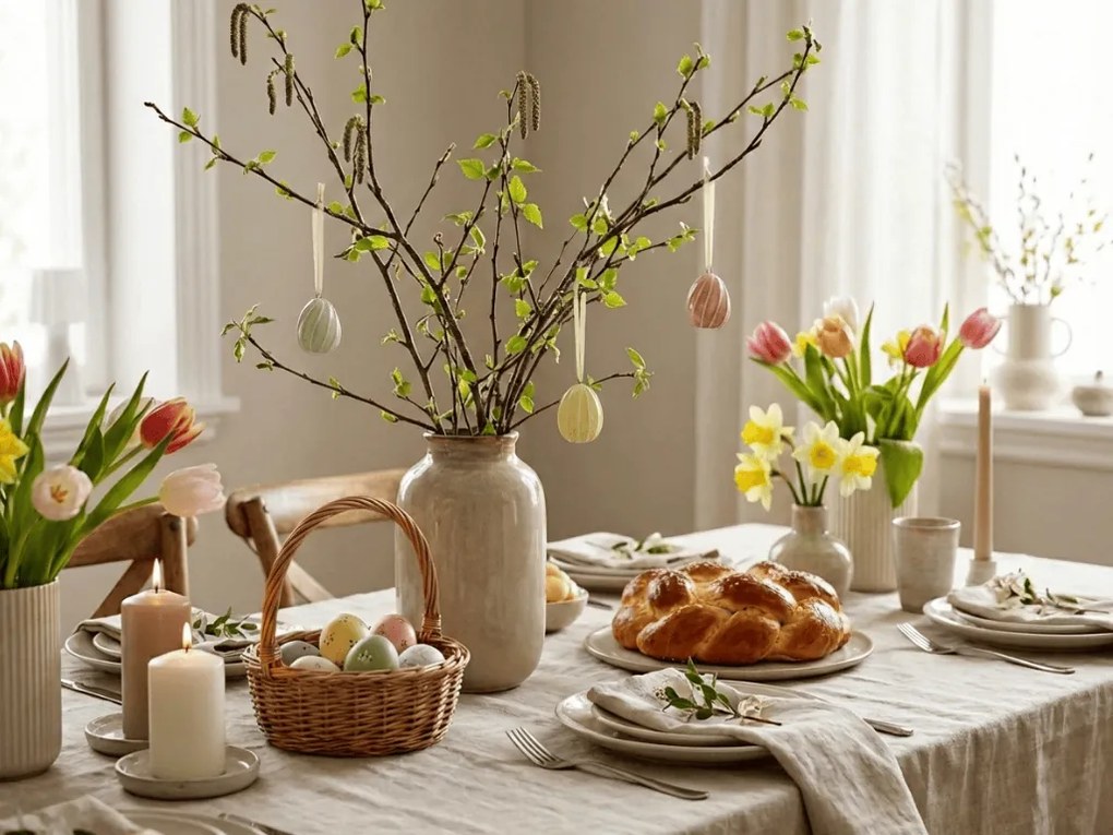 Wiszące porcelanowe jajko PASTELLA - różne kolory Kolor: Zielony