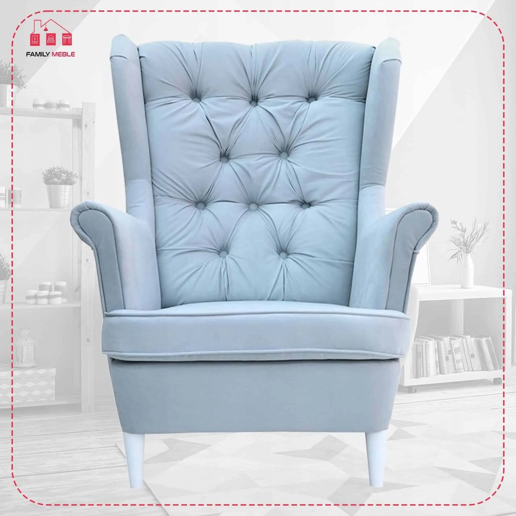 Fotel uszak skandynawski Gaja Family Meble