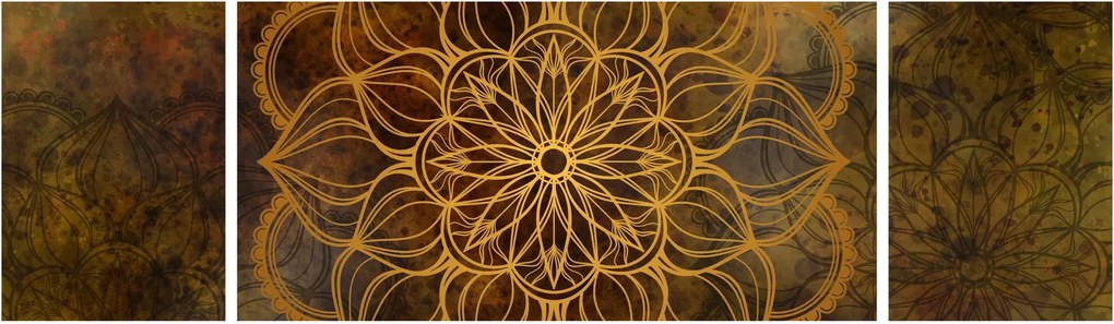 Obraz - Mandala radości (170x50 cm)