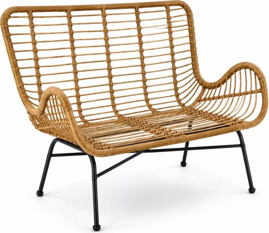 Luksusowa sofa ogrodowa Mavis – elegancki i wygodny mebel z odpornego na warunki atmosferyczne rattanu syntetycznego
