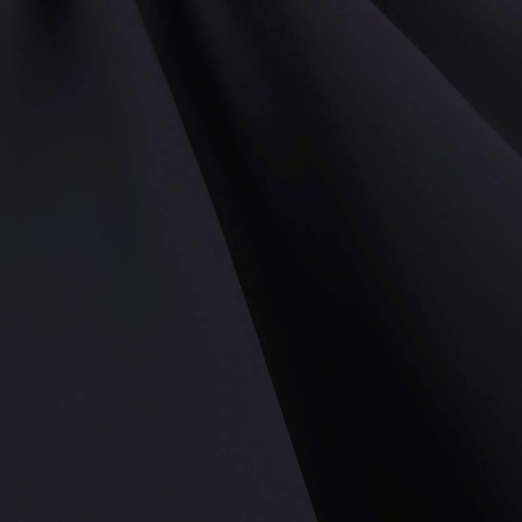 Zasłona zaciemniająca na taśmie marszczącej  czarny 140 x 280 cm 1 szt.