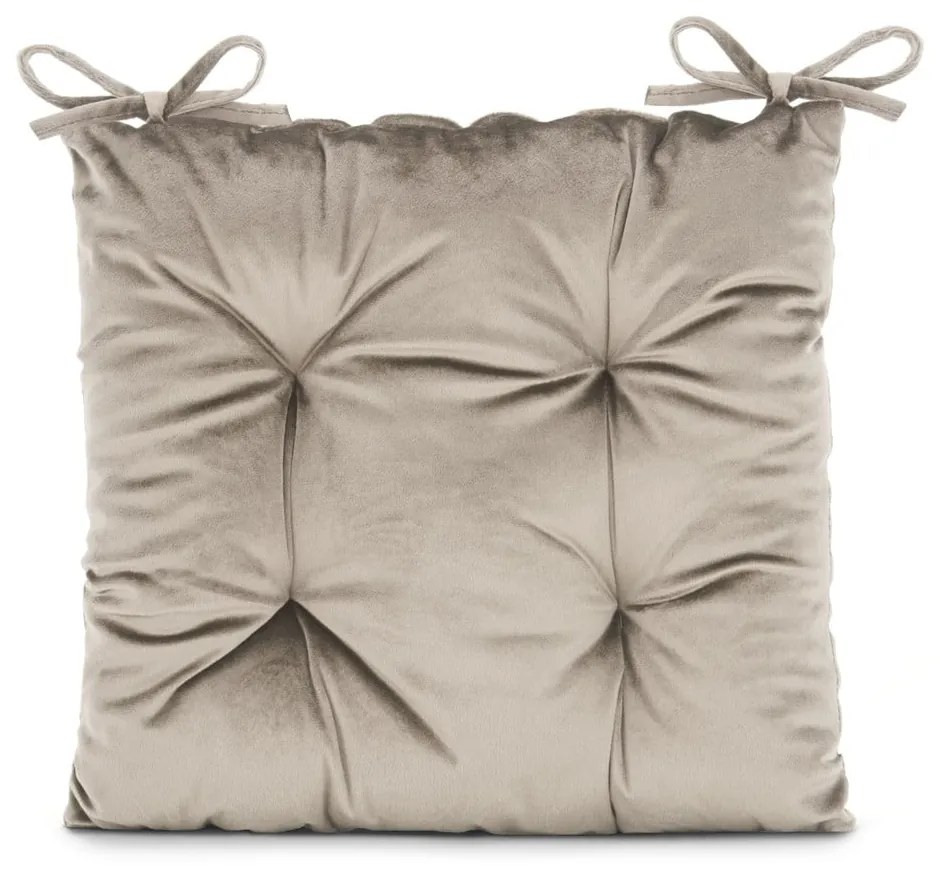 Aksamitna poduszka na krzesło 40x40 cm Aleksa – Restilo