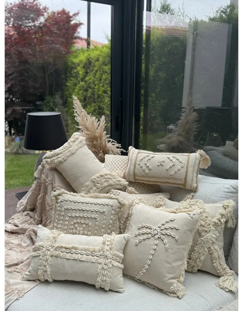 Bawełniana poszewka na poduszkę 30x50 cm Seashells – Mioli Decor