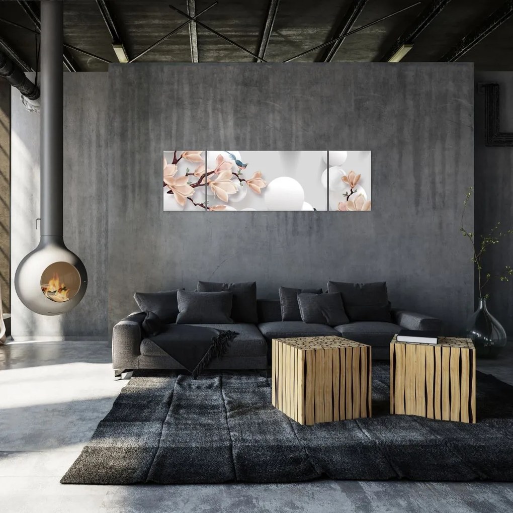Obraz - Wiosna (170x50 cm)