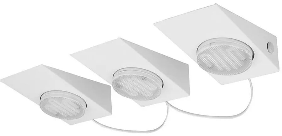 Eglo 89608 - Zestaw 3x oprawa punktowa KOB 3xGX53/7W/230V