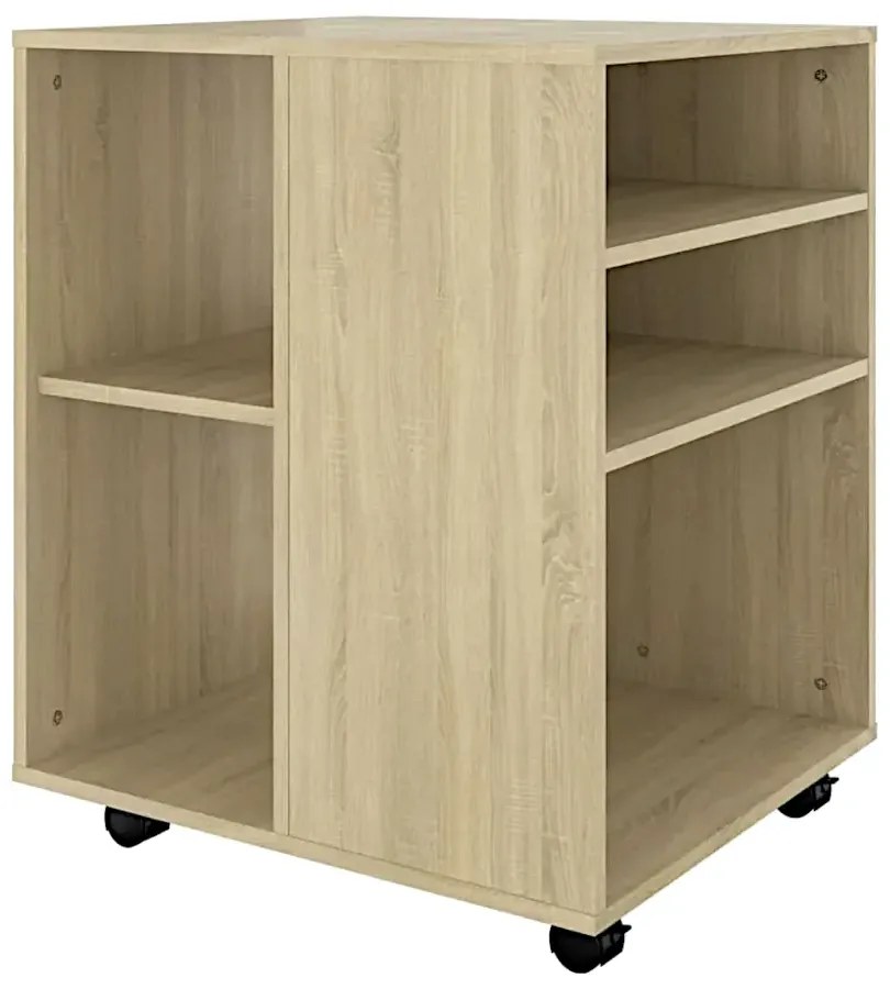 Dębowy kontener do biurka D8-P16