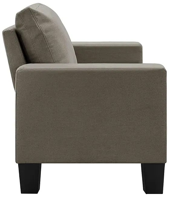 2-osobowa sofa taupe z podłokietnikami - Magnex 2Q