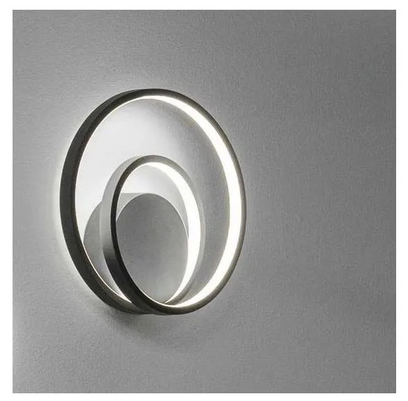 Ideal Lux - LED Kinkiet OZ LED/26W/230V CRI 90 czarny