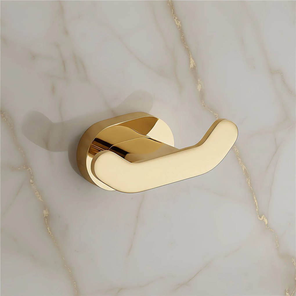 Wieszak łazienkowy Til 105 Złoty