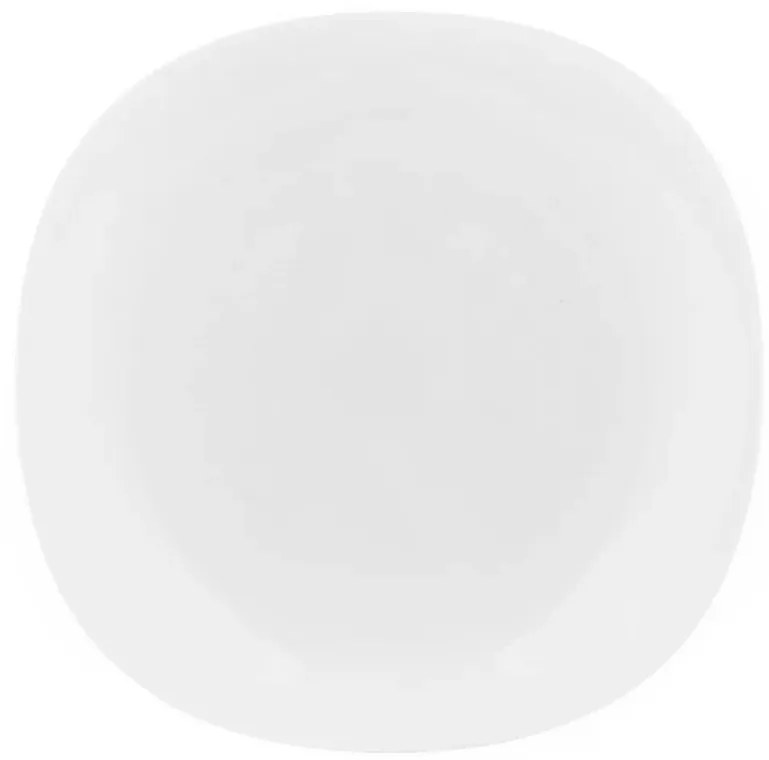 Altom Zestaw płytkich talerzy ze szkła opalowego White harmony 28 cm, 6 szt.