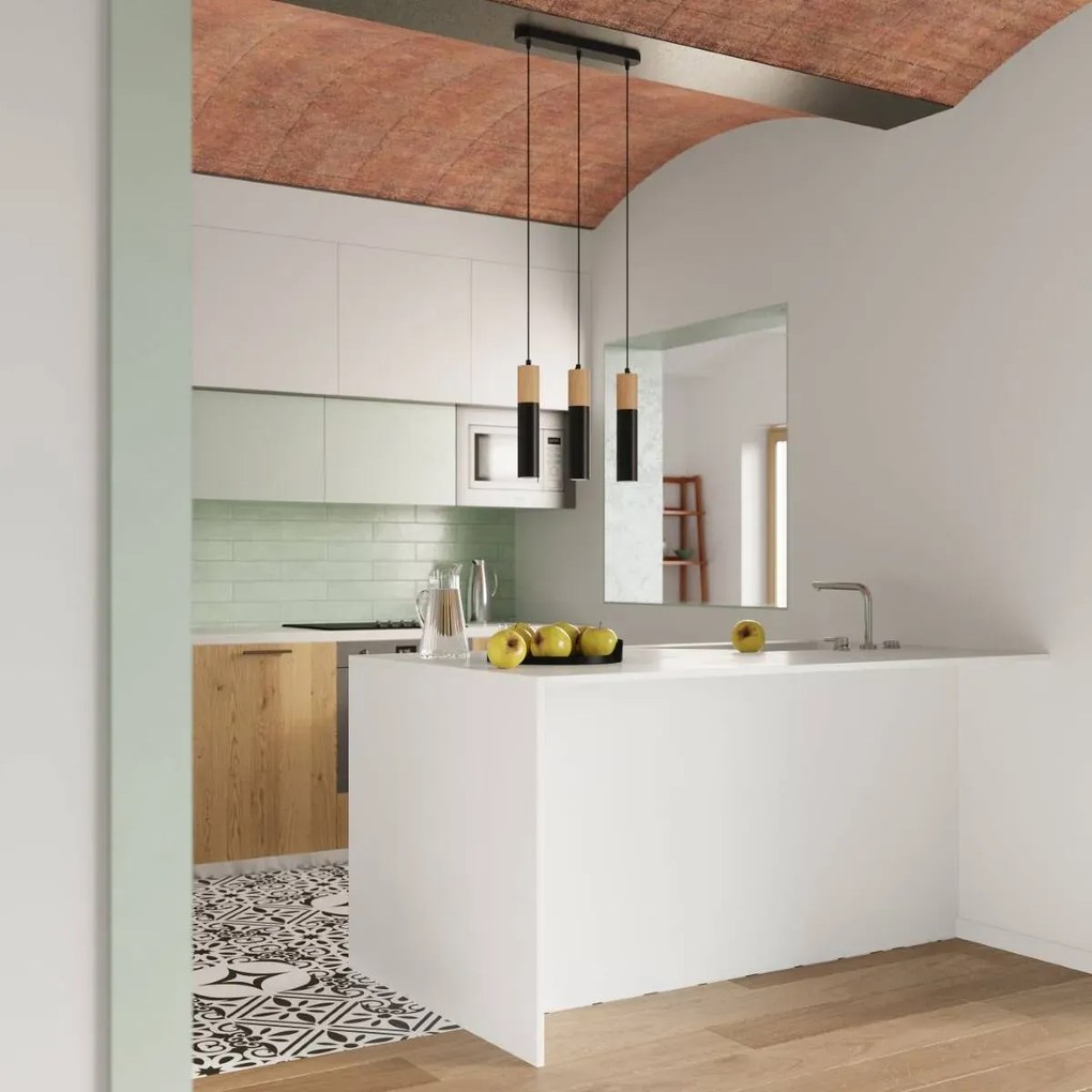 Plafon PABLO czarny SOLLUX  LIGHTING