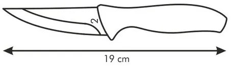 Tescoma Nóż uniwersalny SONIC, 8 cm, 8 cm