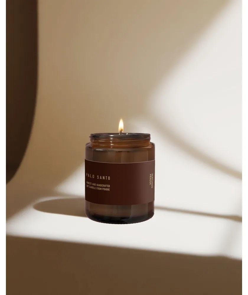 Zapachowa sojowa świeca #101 Palo Santo – Perfumed Prague