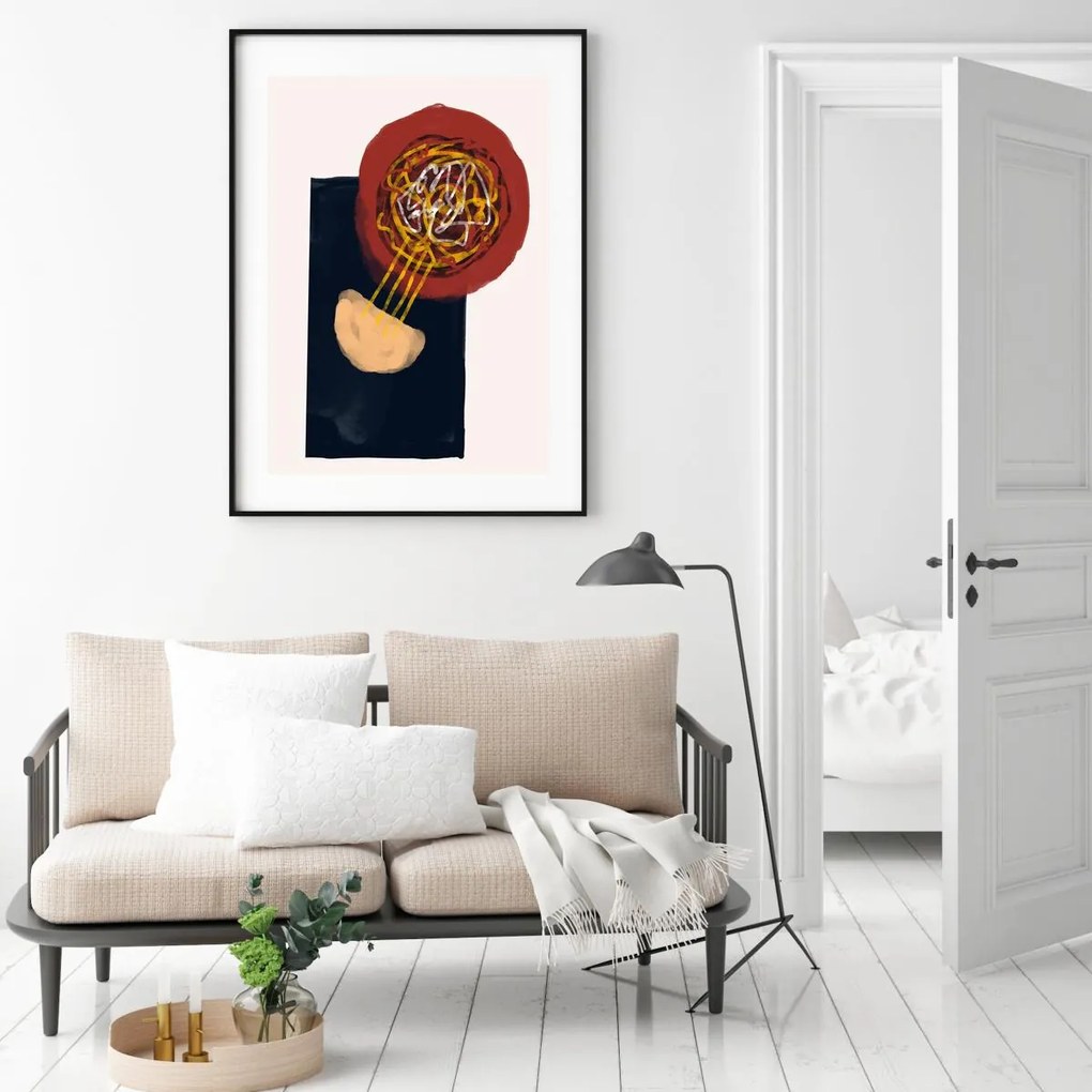 Plakat - Artystyczna abstrakcja (A4)