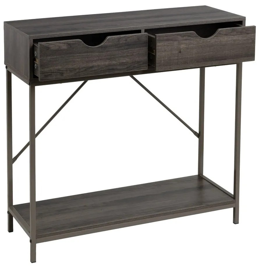 Brązowa konsola 30x80 cm – Casa Selección