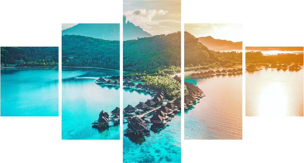 Obraz - Bora Bora (125x70 cm)