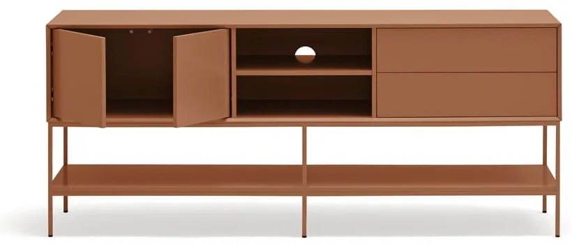 Ceglasta szafka pod TV 175x74x45 cm Platt – Teulat