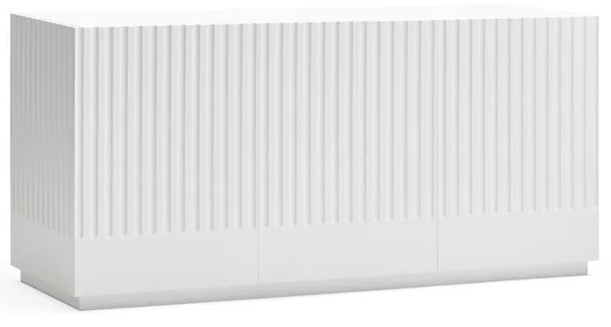 Biały niski kredens Teulat Doric, szer. 150 cm
