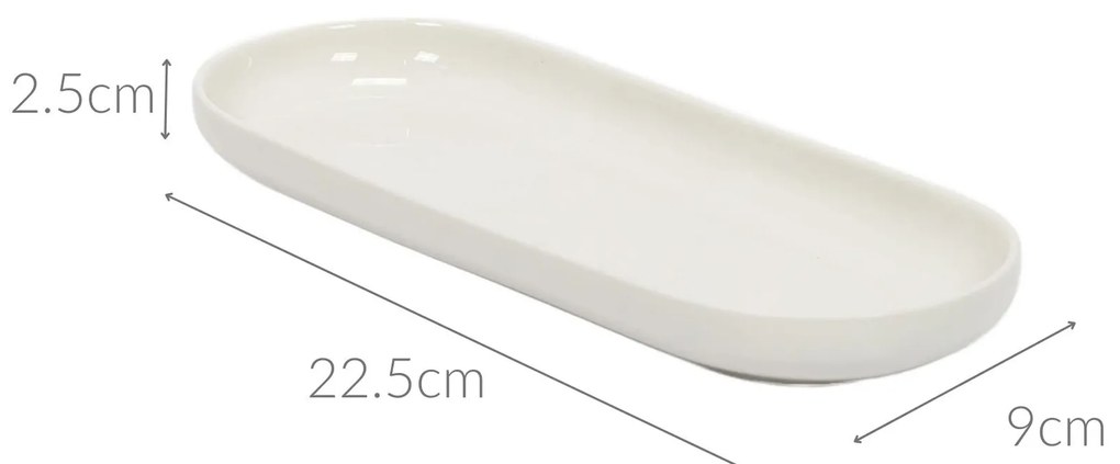 Półmisek do serwowania przekąsek NORA, 23 x 9 cm