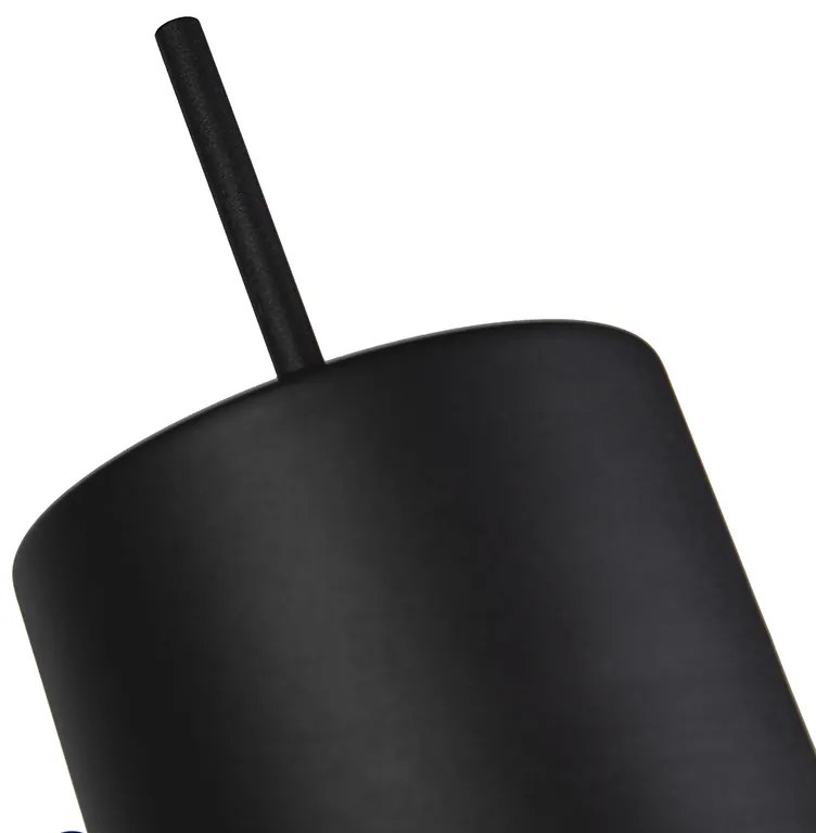 Lampa podłogowa w stylu Retro czarna - Chappie Retro Oswietlenie wewnetrzne