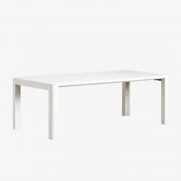 Prostokątny Stół Jadalniany Arnadine Gardenia Biel & 220 X 100 Cm - Sklum