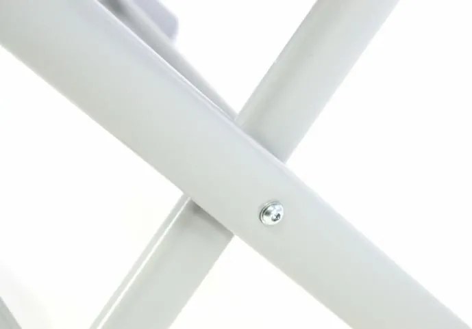 Aluminiowe krzesełko ogrodowe - składane