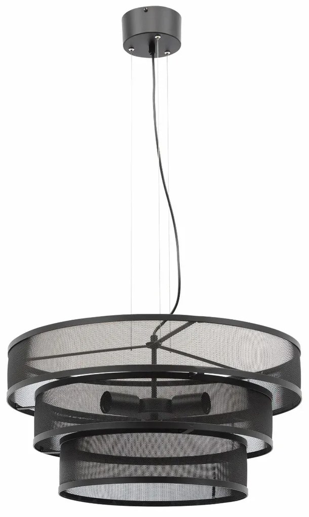 Lampa wisząca ORABELA II czarna ELTAP