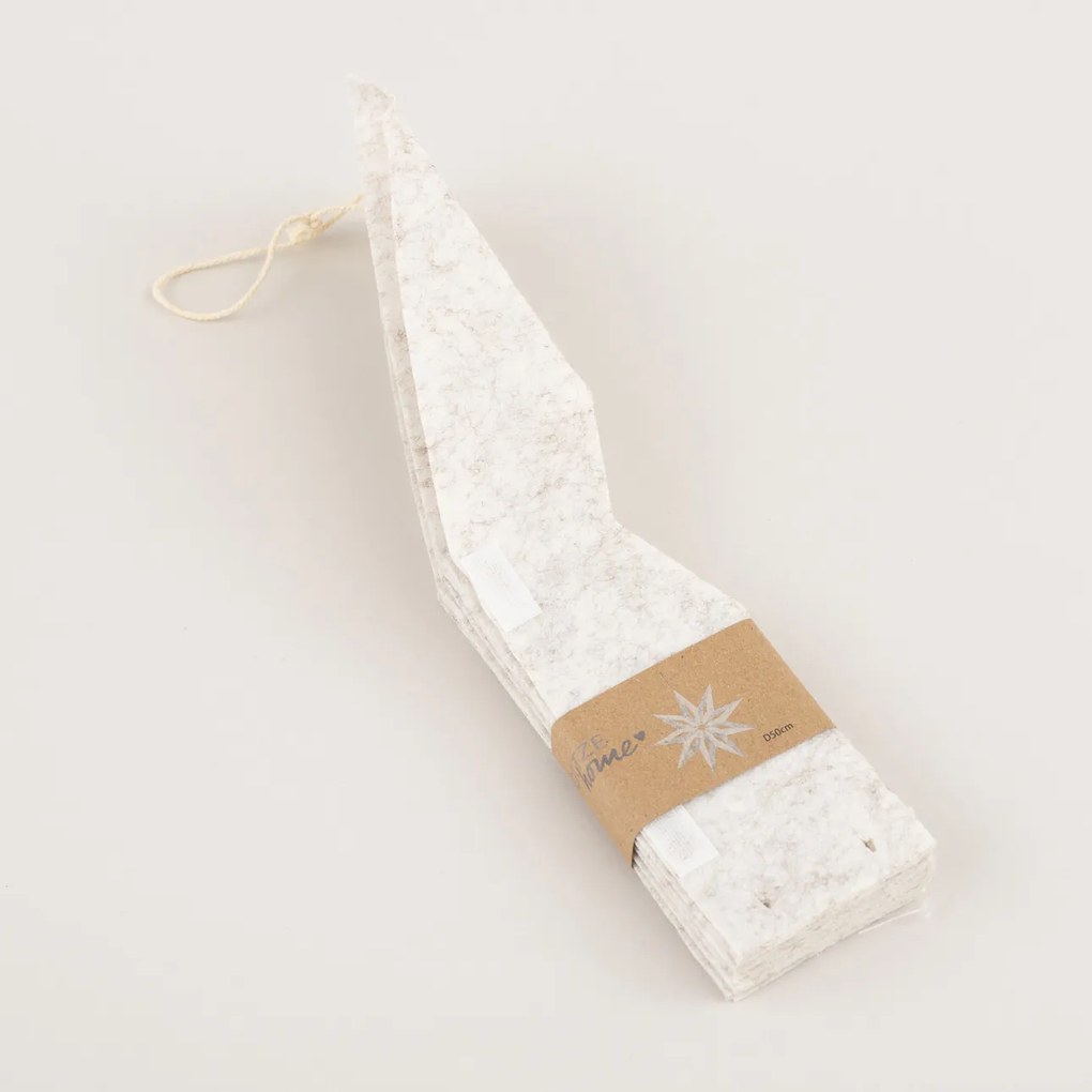 Ozdoba świąteczna Nivalis I ecru 50 cm