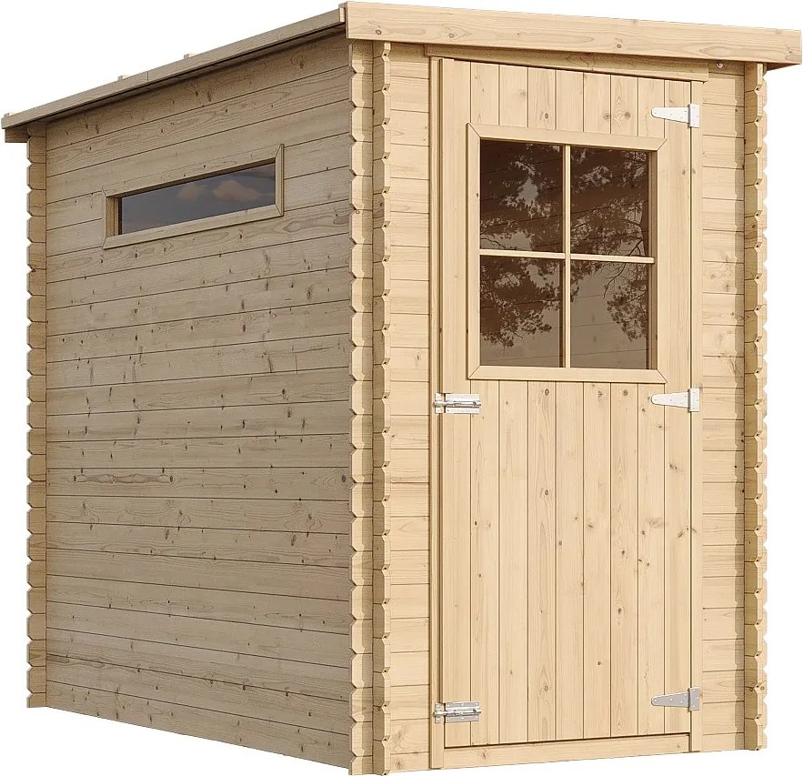 Schowek narzędziowy drewniany, szopa ogrodowa - 3m² - M306+M306G