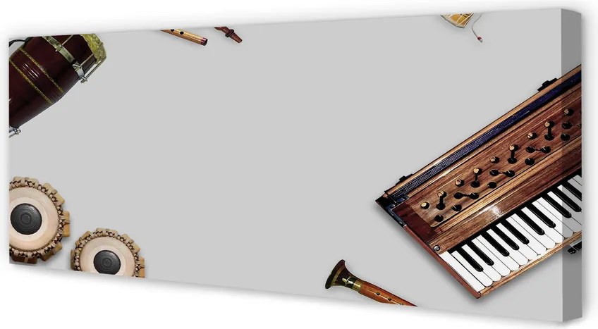 Obraz na płótnie Orkiestra Muzycznych Kształtów