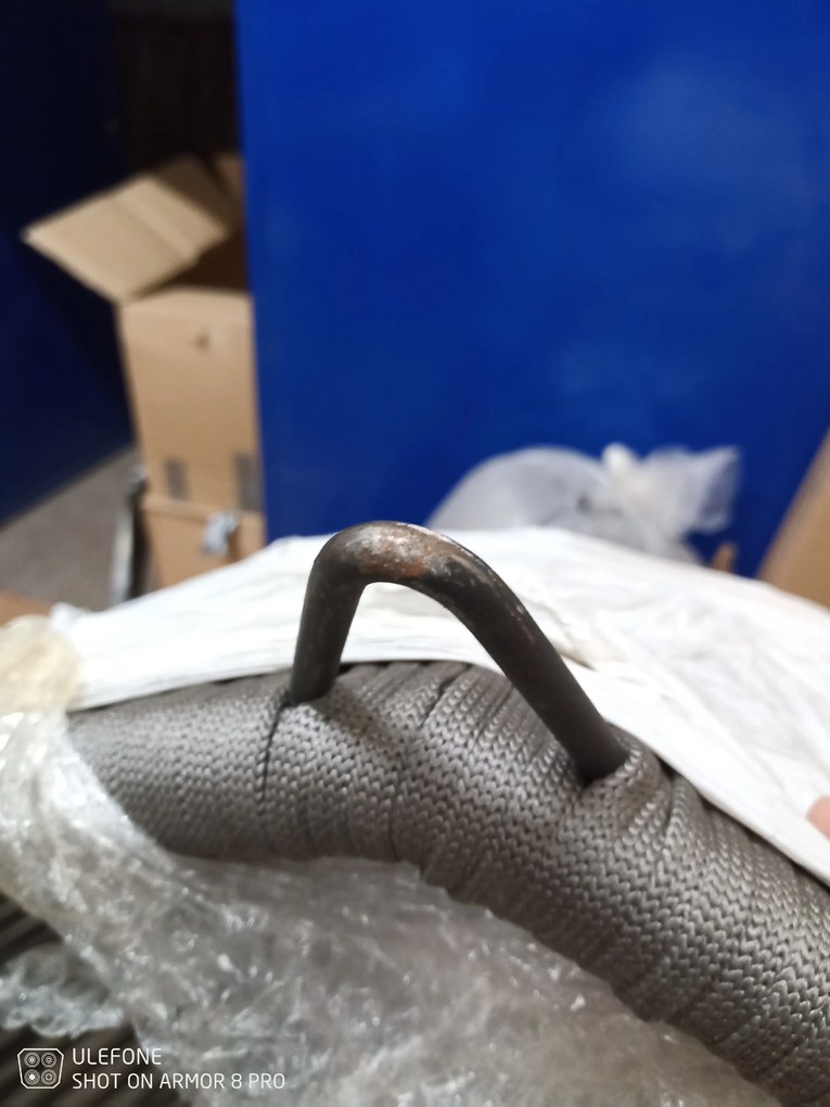 PROMOCJA Jasnoszary wiszący fotel bez stojaka NARS II klasa jakości