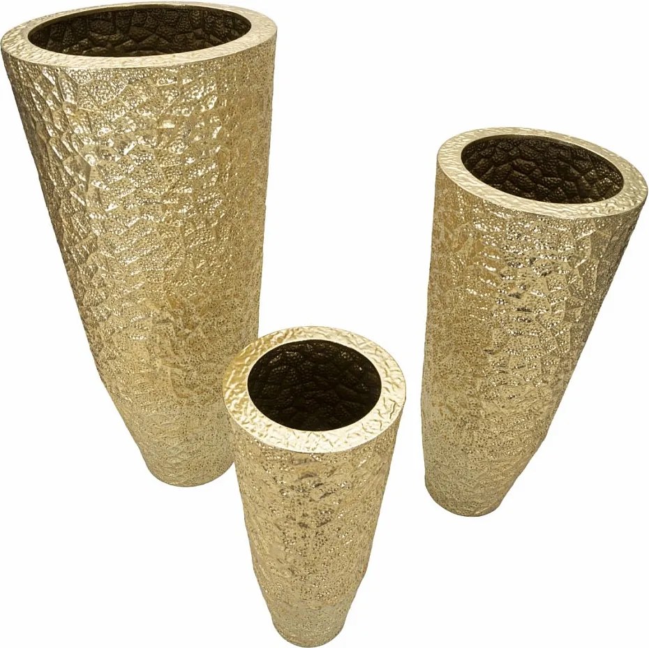 Doniczka Glasy Tris Cm Ø50,8X114,9-40X92,7-29,8X70,5