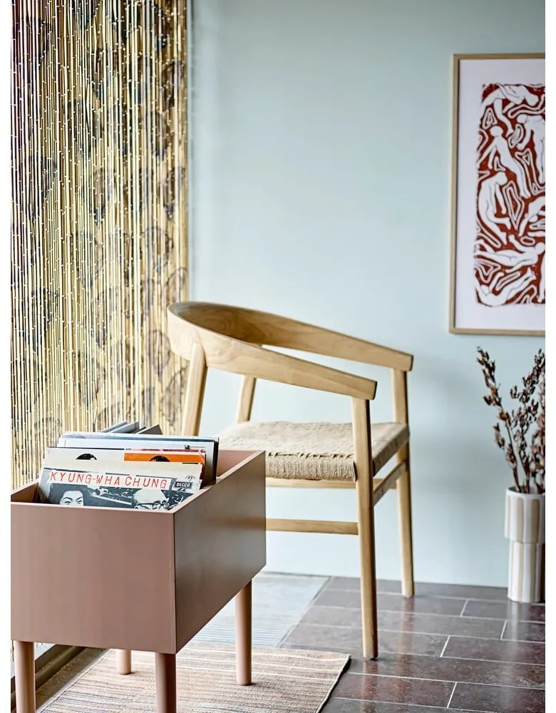 Brązowy dywan odpowiedni do prania 55x80 cm Boon – Bloomingville