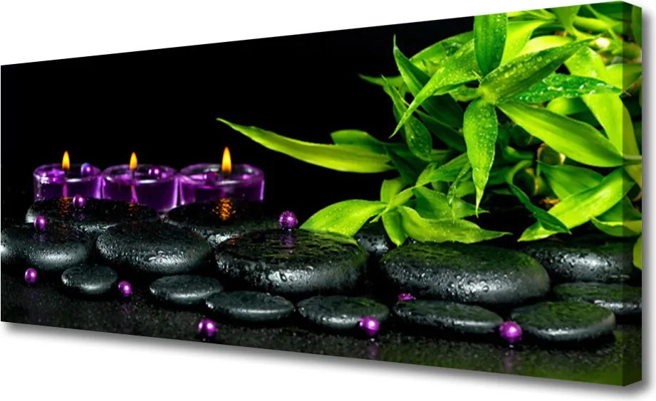 Obraz canvas na ścianę Nastrojowy Wieczór w Spa