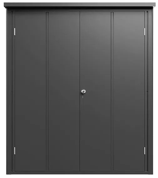 PRIMEYARD 156 x 84 cm Szafa ogrodowa, antracyt - (GFPV00930)