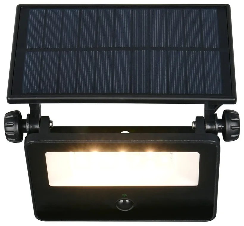 Lampa zewnętrzna ścienna LED z czujnikiem ruchu solarna (wysokość 15,5 cm) Moura – Trio